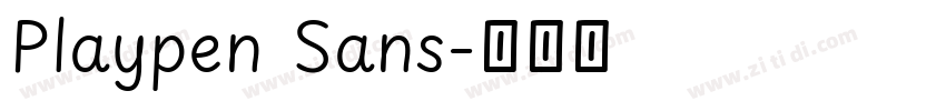 Playpen Sans字体转换 Playpen Sans字体转换
